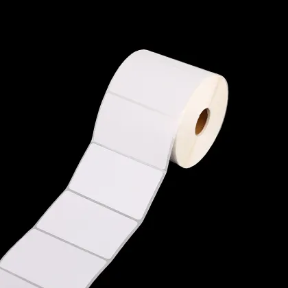 Zebra Compatible White Thermal Label Roll - Premium Quality
