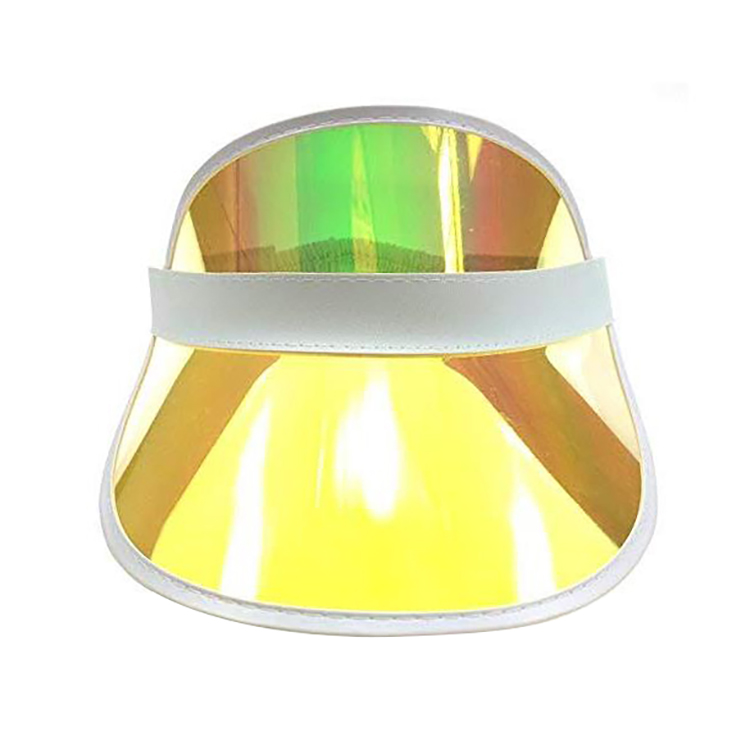 Plastic Sun Visor Hat Beach Hat Women Hat Sport Cap