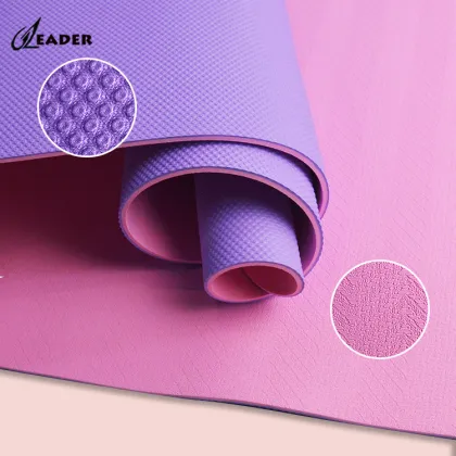 White TPE Yoga Mat for Design