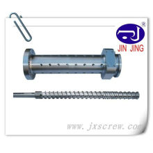 Recycling Granulation အတွက် Vented Screw Barrel