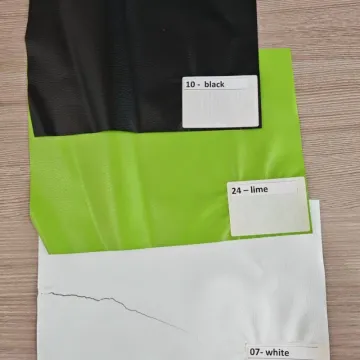 12 microns flexible colorful pvc film embossed