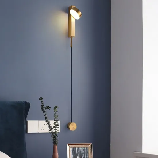Contemporary Deer LED Wall Lamp: A Minimalist Addition to Your Bedroom Décor