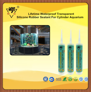 Lifetime Waterproof Transparent Silicone Rubber Sealant For Cylinder Aquarium