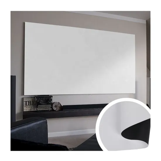 0.25MM Water-based ECO Projection Fabric for Fixed Frame Screens: High-Quality Projection Screen Material
