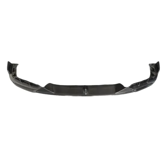 Front bumper lip body kit for BMW F95 X5M racing high-quality carbon fiber Larte style front splitter spoiler diffuser