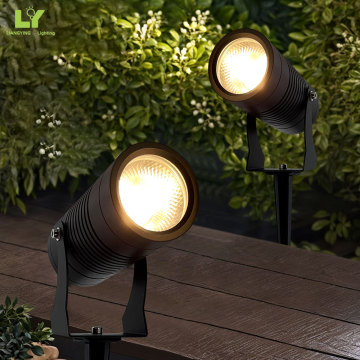12V Waterproof IP65 Aluminum 10W Outdoor Pathway Spotlight