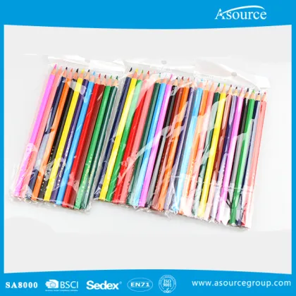 Promotional Color Pencil in Poly Bag