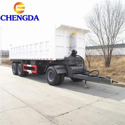 3 Axle Tipper Semi Trailers Rear Dump Trailer