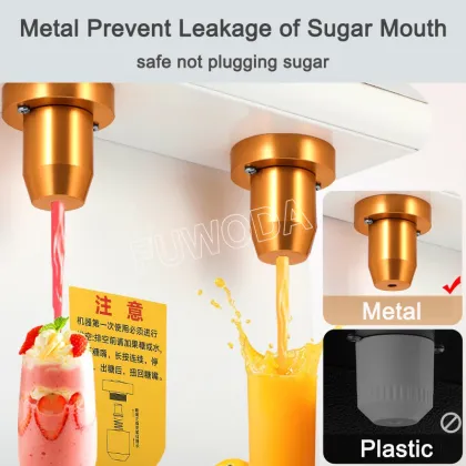 2022 New Automatic Fructose Dispenser Machine for Bubble Tea Shops: 10L Electric Fructose Machine
