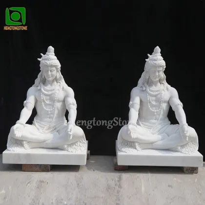 White Marble India Lord Shiva Statue