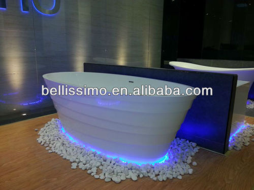 Customized solid surface PMMA bathtub BS-8631