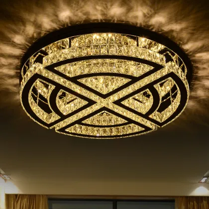 Modern led crystal ceiling lights for kitchen