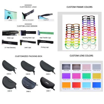 Factory Price Cycling Glasses with Polarized Gray Lenses - Sports Design OEM Bike Goggles