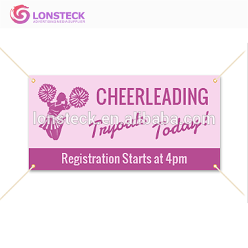 Outdoor PVC/Vinly banner for Sport Banner, Cheerleading Banners