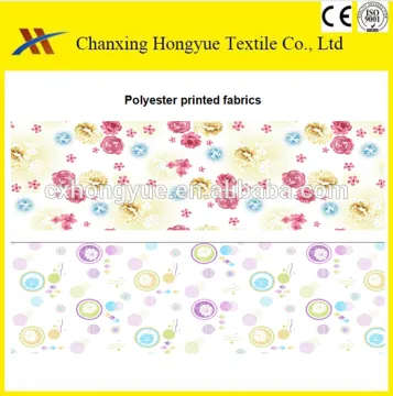 210cm width 100%Polyester pongee printed fabric for making mattress cover fabric and textiles
