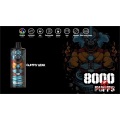 barra de vape desechable al por mayor 8000puffs