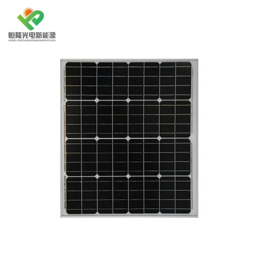 China Manufacturers 36 Cells 60W Photovoltaic Solar Panels