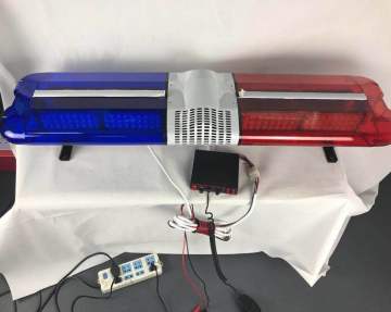 12 V 24 V Blue Red Strobe Light z syreną - Ostrzeżenie ratownicze światła LED