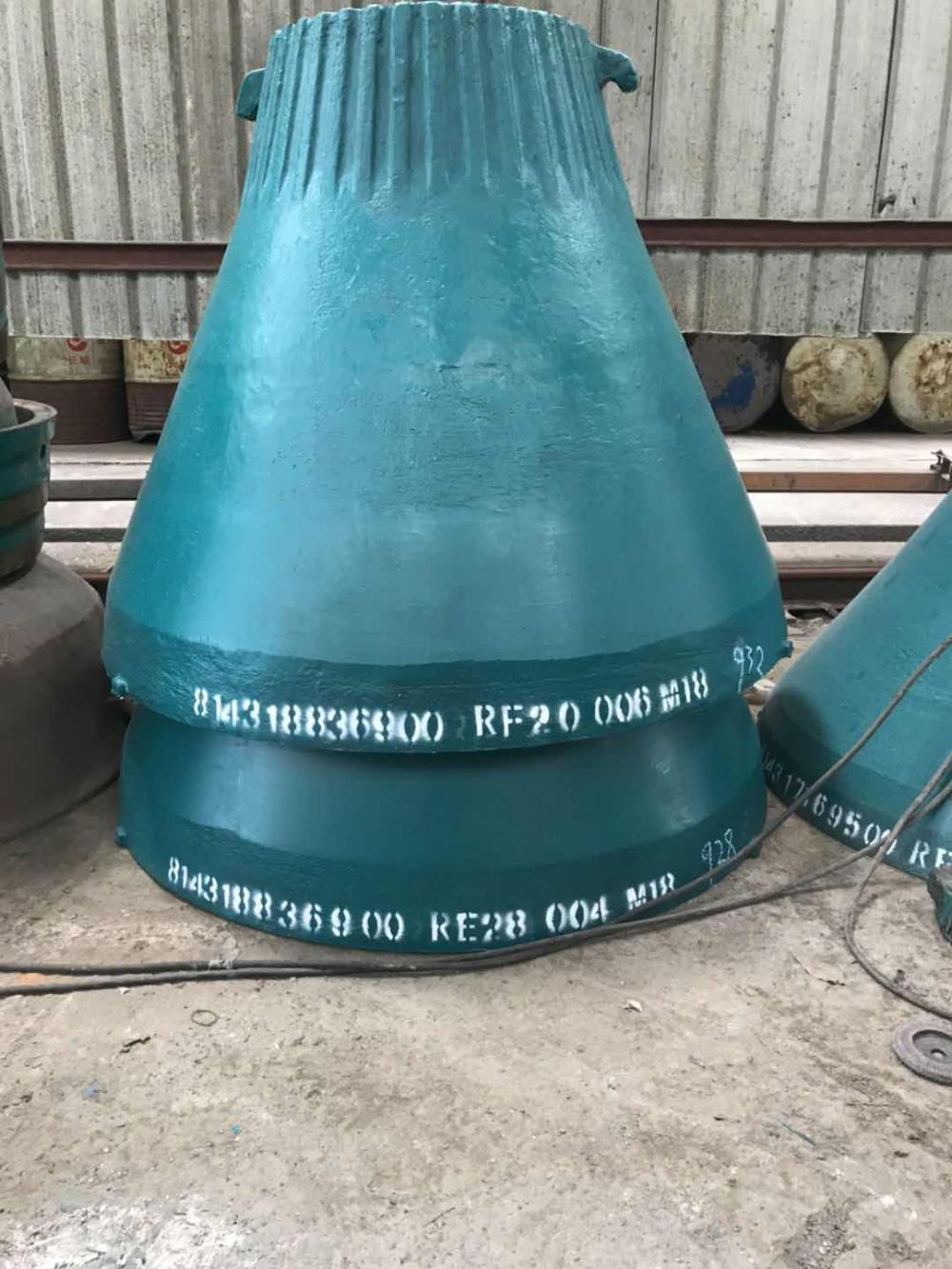 GP11F Mantle Cone Crusher Wear Spare Parts