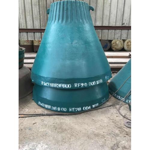 GP11F Mantle Cone Crusher Wear Spare Parts