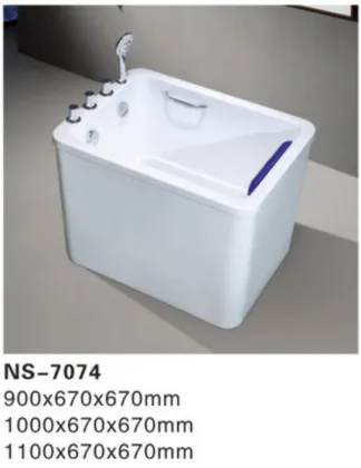 Modern Small 1m Bathtub for Bathroom Jacuzzi