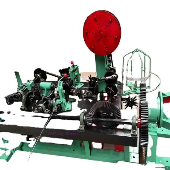 Automatic Single and Double Strand Twisting Barbed Wire Fence Machine