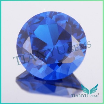 Wholesale 112# color synthetic gemstone round lab diamonds spinel for jewelry wax casting