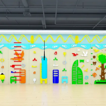 Kids Indoor Climbing Wall: Exciting and Funny Rock Climbing Equipment