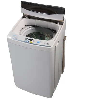 6kg Pulsator Washing Machine with Inverter Spin and Indesit Dryer Touch Panel