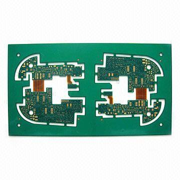 Rigid-flex PCB with Immersed Gold Plating, Hole Size of 0.25mm