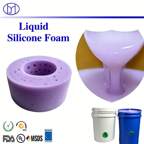 Lightweight Foamed Silicone with High Elastic Recovery