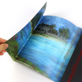 Custom Color Printed Leather Fiction Cover