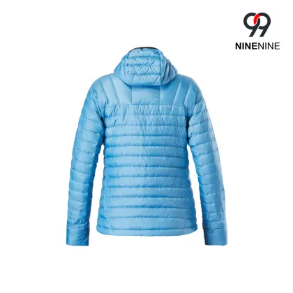Trendy Women's Micro Down Hooded Jacket Style