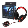 Casque de jeu professionnel clignotant à LED