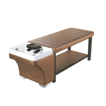 High-Quality Salon Wash Bed Furniture - Hair Washing Basin & Chair