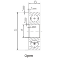 Deep Groove Ball Bearings SSR10