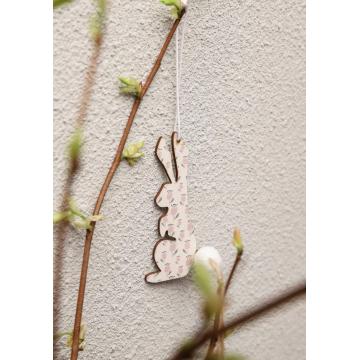 Easter Diy Hanging Gift Tags Easter Bunny Rabbit Wooden Cutouts Supplier
