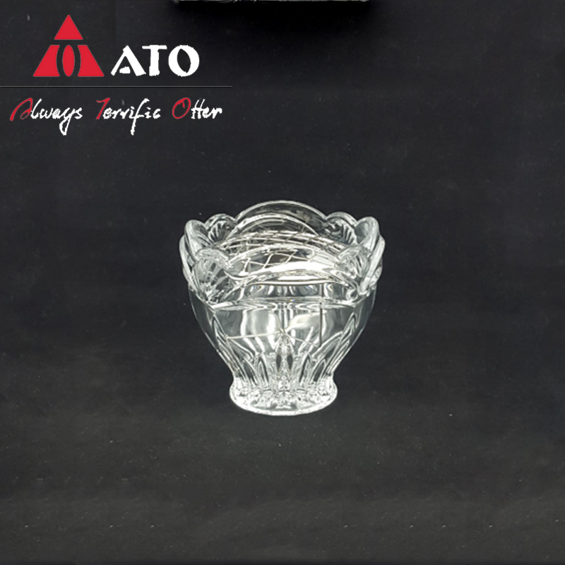 Wholesale crystal glass single flower home glass vase