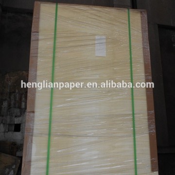 Uncoated cream notebook paper