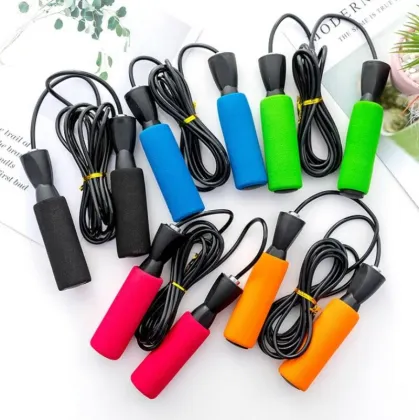 Jump Ropes Weighted Skipping Rope Steel Wire Adjustable Speed Jump Rope Workout Exercise Fitness Equipments