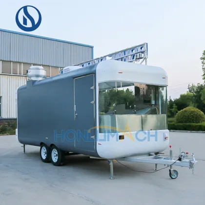 Mobile Fast Food Trailer: Street Food Truck Pizza Burger