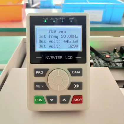 LCD English Display Screen VFD 3 Phase 380V 55KW Frequency Inverter with Infineon IGBT