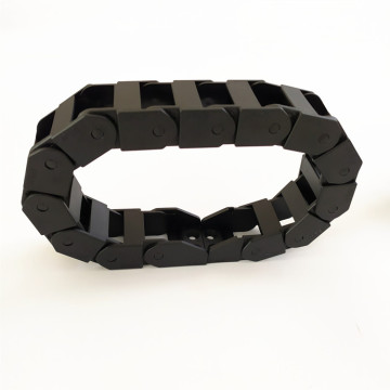 inner width 7-200mm Bending radius R7-300 Internal height7-200mm bridge style nylon cable drag chain
