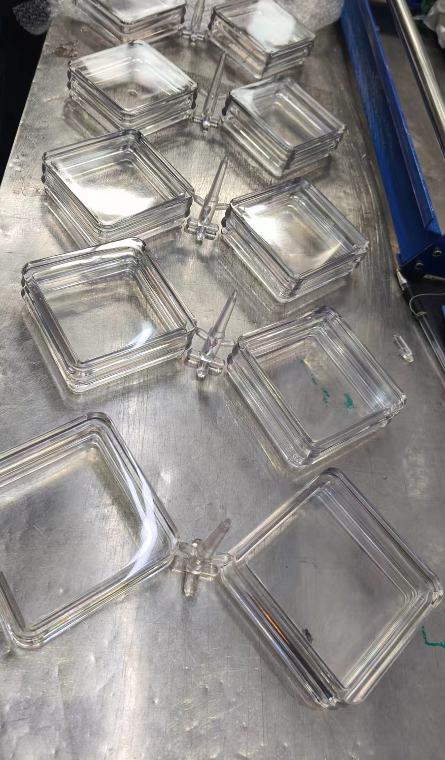 Custom Injection Mould Fruit Container with Lid Mold