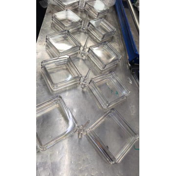 Custom Injection Mould Fruit Container with Lid Mold