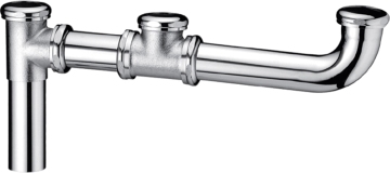 Slip Joint End Outlet Waste Three Parts