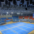 Badmintonboden von bester Qualität für den Innenbereich
