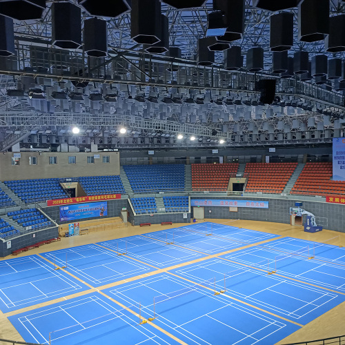 Badminton Court en Futsal Flooring draagbare sportmat