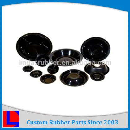 Fabric reinforced rubber diaphragm for valves