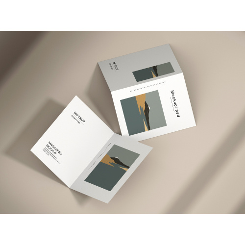 Elegant Bi-Fold Leaflet for Business Promotion
